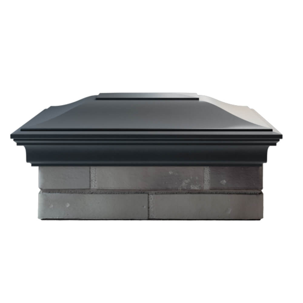 Колпак Zking Монблан Серый на столб 2х1.5 кирпича (515х385мм) в Геленджике фото