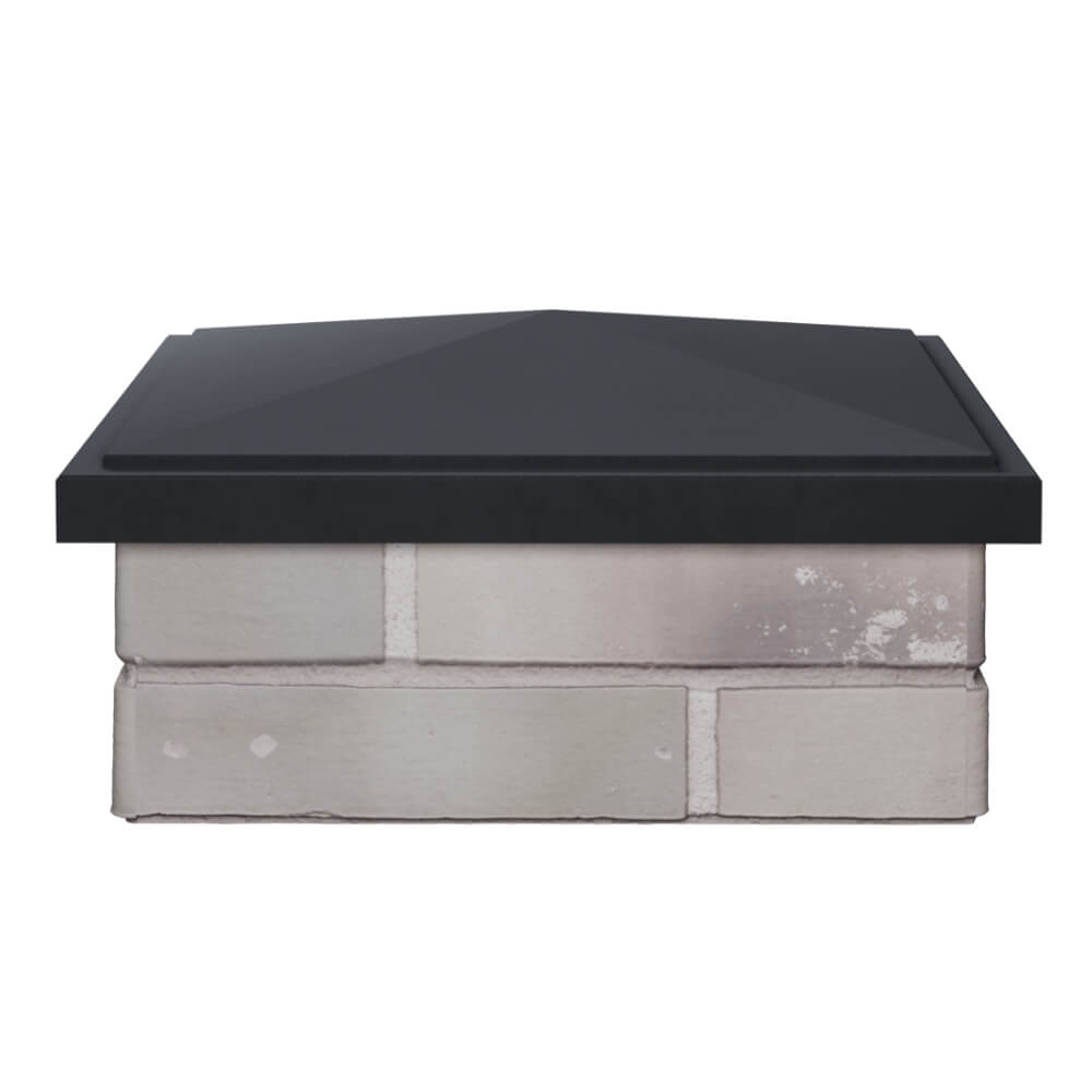 Колпак Zking БонаМоно Серый на столб 1.5х1.5 кирпича (385х385, 400х400мм) Геленджик фото