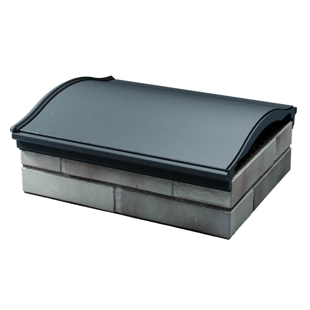 Парапет Zking Монблан Серый посадка на 1.5 кирпича (355/385мм) в Геленджике фото