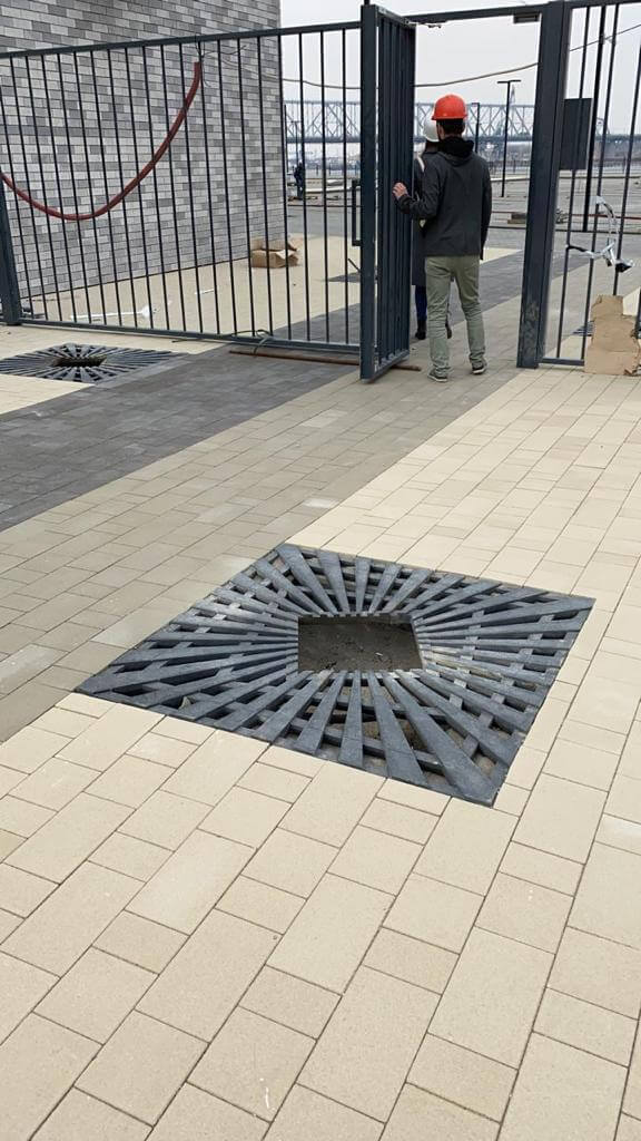 Приствольная решетка для дерева ZKING ATMOSPHERE 1.2х1.2м Черная в Геленджике фото