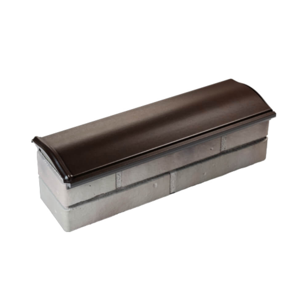 Парапет Zking Монблан Коричневый посадка на 0.5 кирпича (130мм) в Геленджике фото