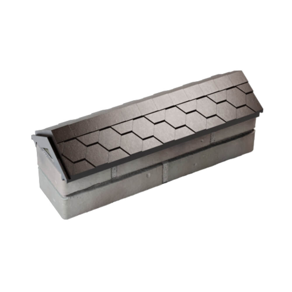 Парапет Zking Эверест Коричневый с посадкой на 0.5 кирпича (130мм) в Геленджике фото