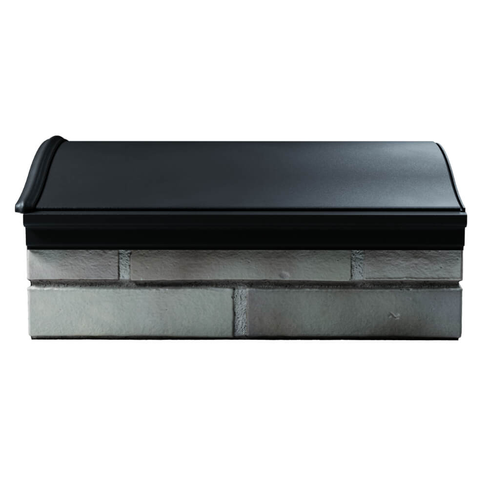 Парапет Zking Монблан Черный посадка на 1.5 кирпича (355/385мм) в Геленджике фото