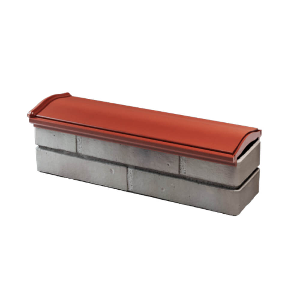 Парапет Zking Монблан Красный посадка на 0.5 кирпича (130мм) в Геленджике фото