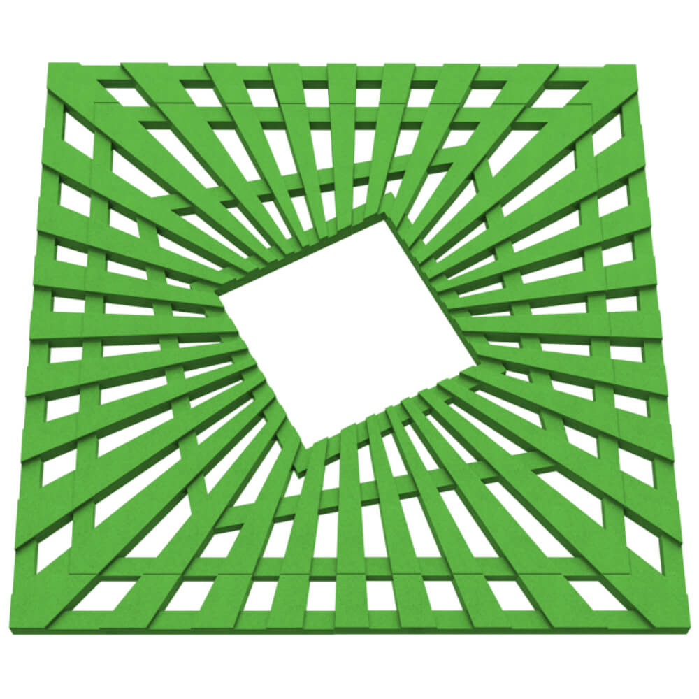 Приствольная решетка для дерева ZKING ATMOSPHERE 1.2х1.2м Зеленая в Геленджике фото