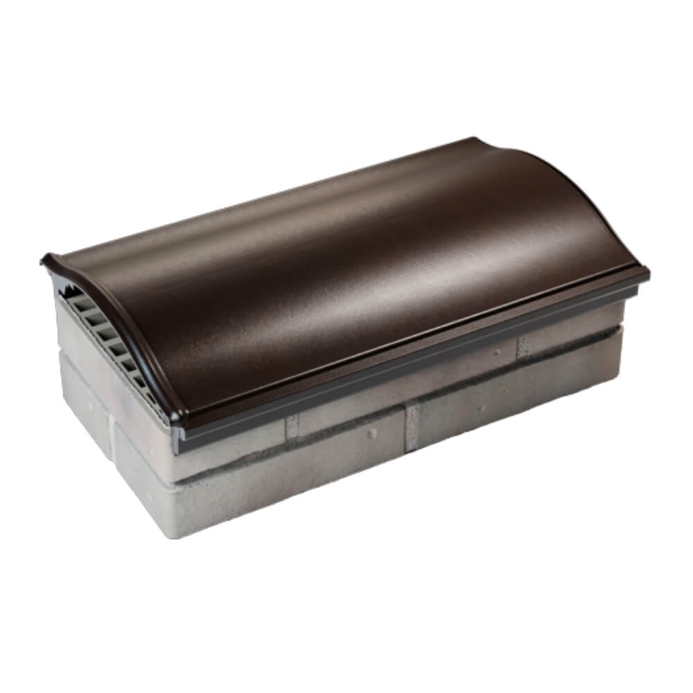 Парапет Zking Монблан Коричневый посадка на 1 кирпич (200/225/255мм) в Геленджике фото