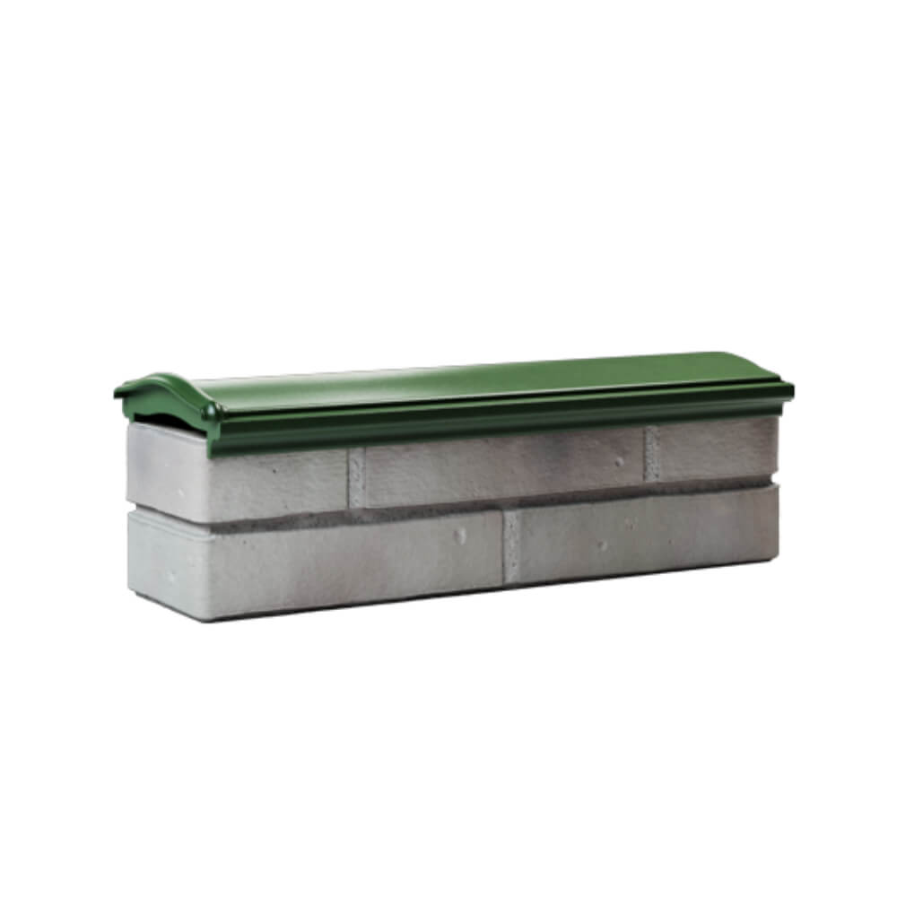 Парапет Zking Монблан Зеленый посадка на 0.5 кирпича (130мм) Геленджик фото