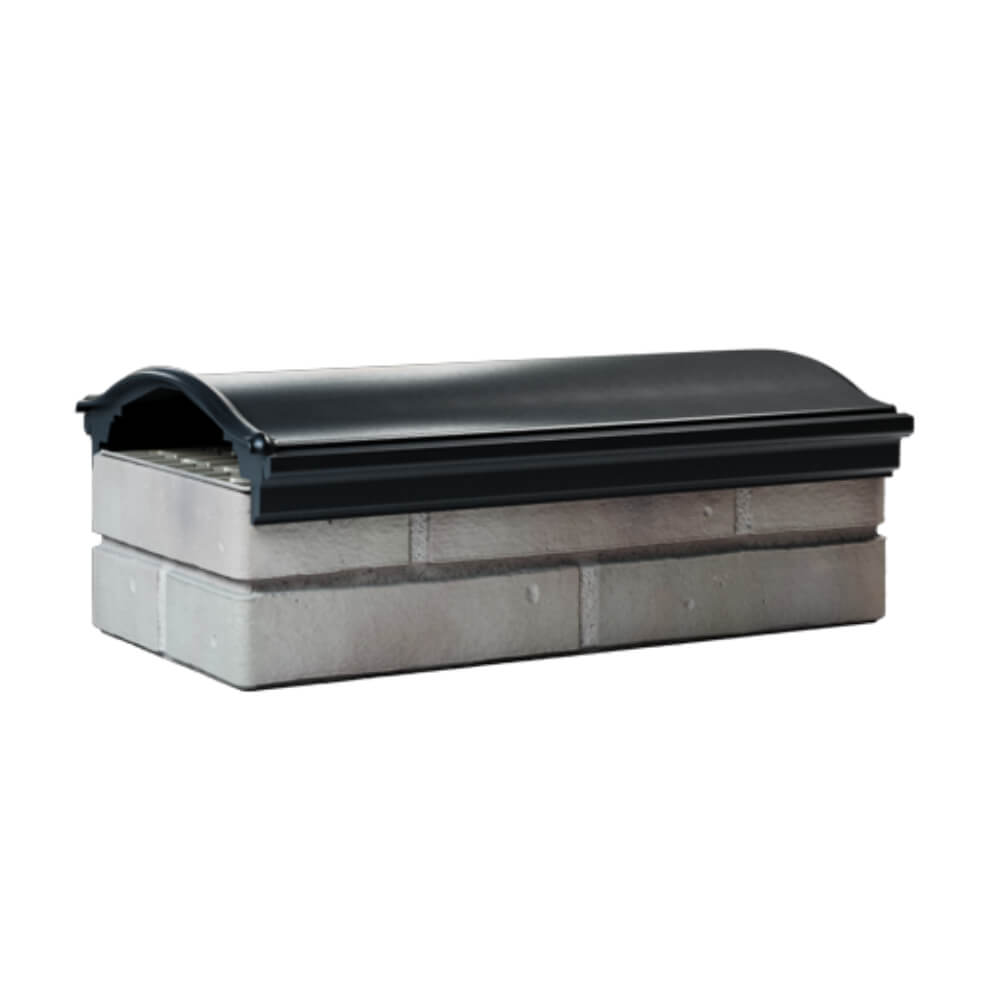 Парапет Zking Монблан Черный посадка на 1 кирпич (200/225/255мм) Геленджик фото