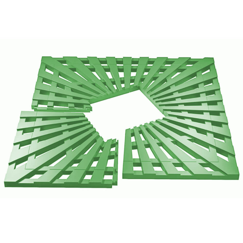 Приствольная решетка для дерева ZKING ATMOSPHERE 1.2х1.2м Зеленая в Геленджике фото