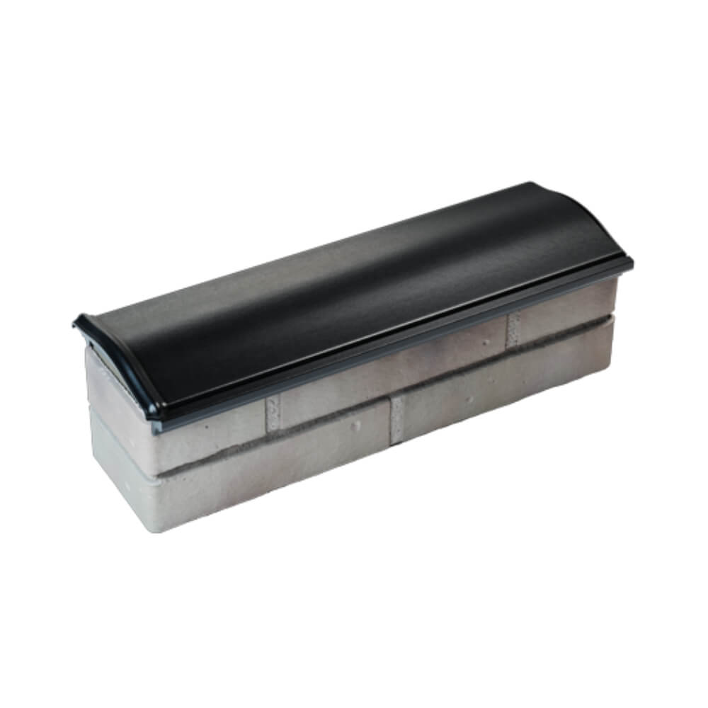 Парапет Zking Монблан Черный посадка на 0.5 кирпича (130мм) в Геленджике фото