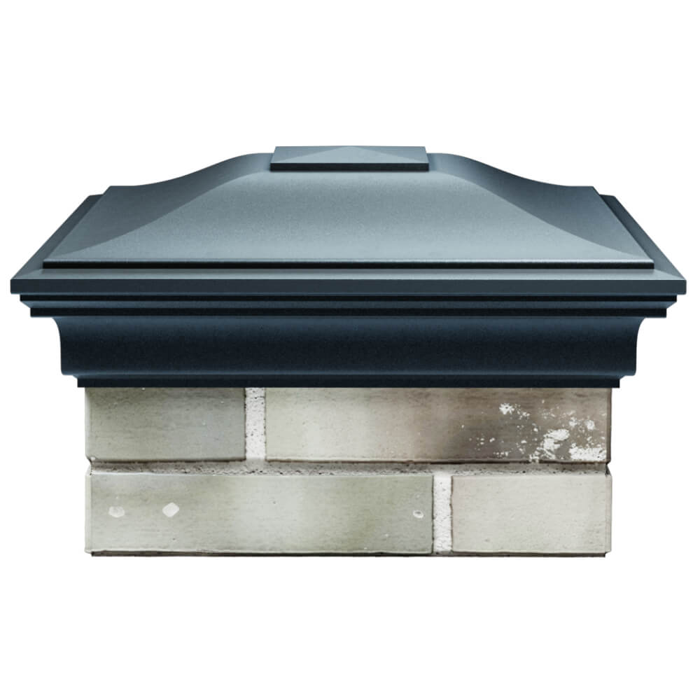 Колпак Zking Монблан Серый на столб 1.5х1.5 кирпича (385х385мм) Геленджик фото