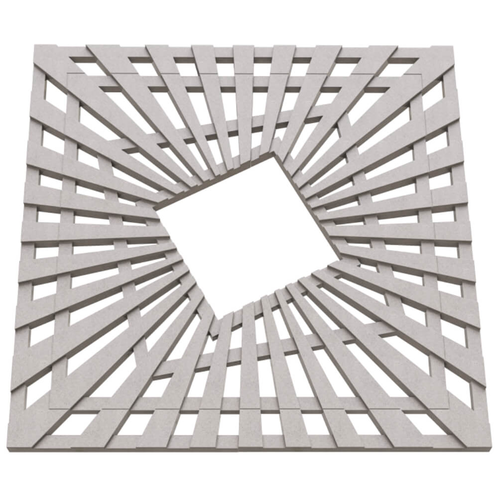 Приствольная решетка для дерева ZKING ATMOSPHERE 1.2х1.2м Бежевая в Геленджике фото