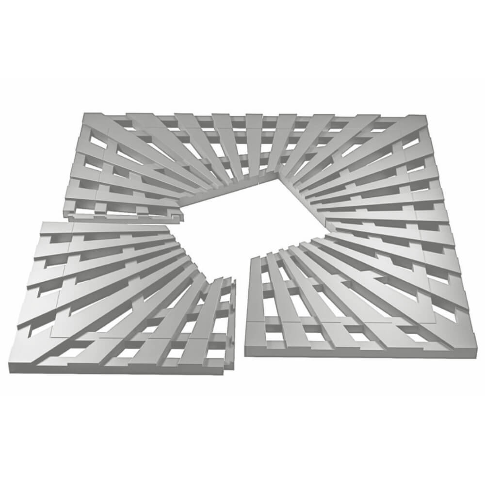 Приствольная решетка для дерева ZKING ATMOSPHERE 1.2х1.2м Бежевая в Геленджике фото