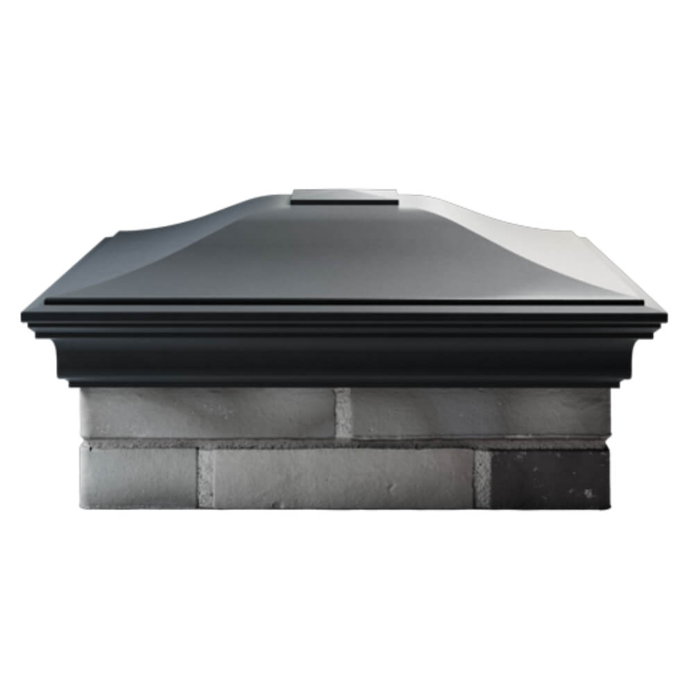 Колпак Zking Монблан Серый на столб 2х2 кирпича (515х515мм) в Геленджике фото