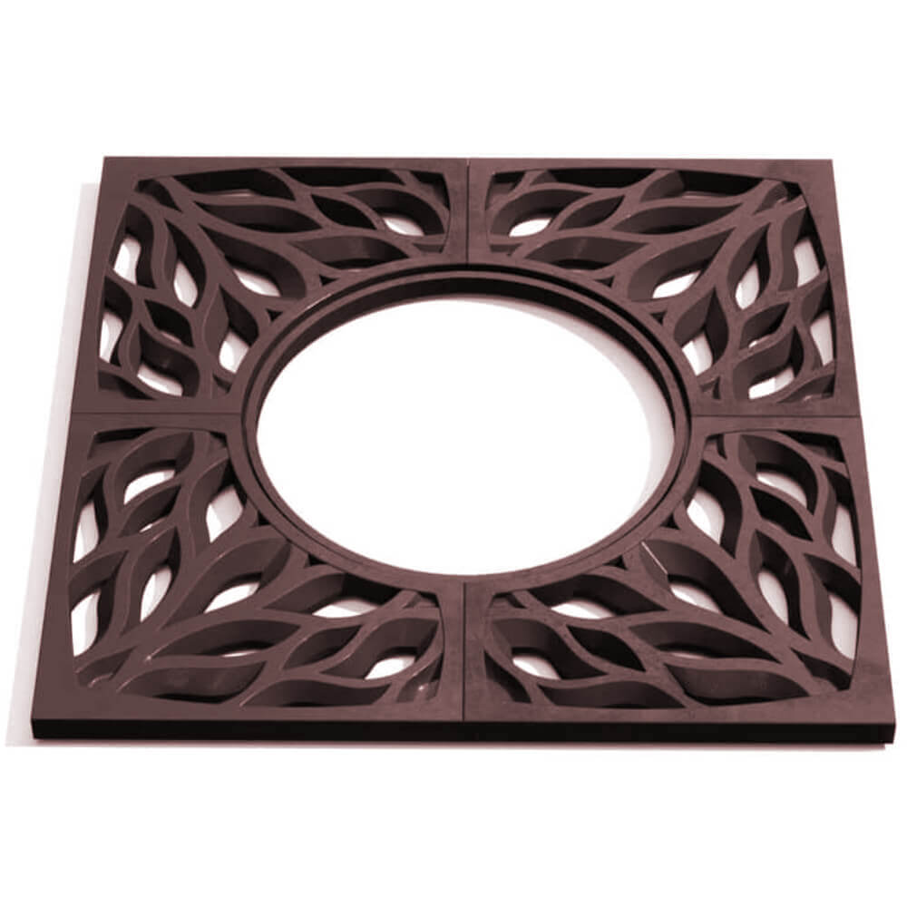 Приствольная решетка для дерева ZKING CRUST 1.2х1.2м Коричневая Геленджик фото