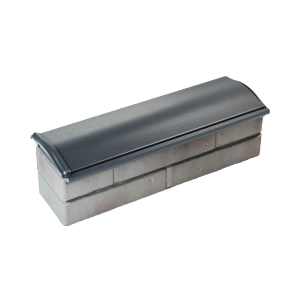 Парапет Zking Монблан Серый посадка на 0.5 кирпича (130мм) в Геленджике фото