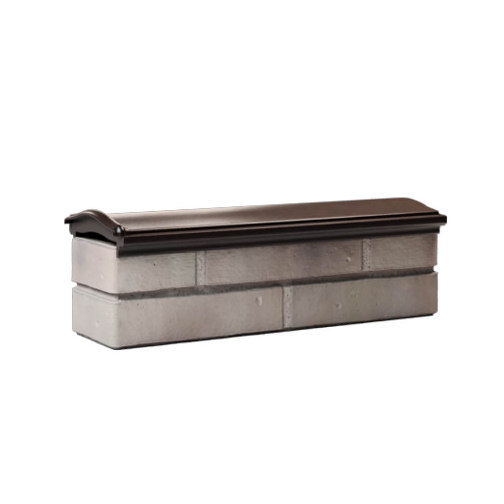 Парапет Zking Монблан Коричневый посадка на 0.5 кирпича (130мм) Геленджик фото