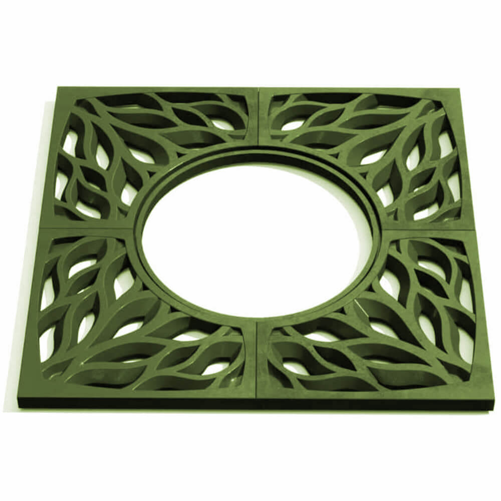 Приствольная решетка для дерева ZKING CRUST 1.2х1.2м Зеленая Геленджик фото