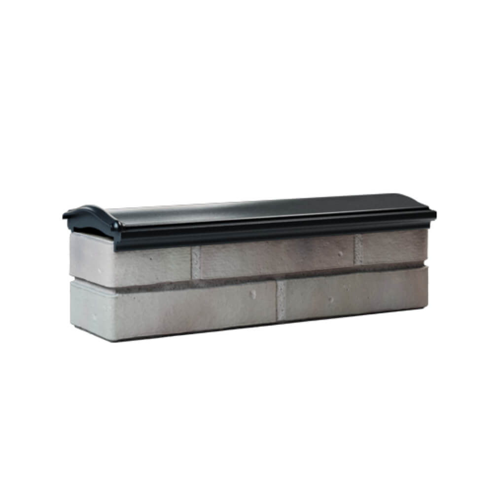 Парапет Zking Монблан Черный посадка на 0.5 кирпича (130мм) Геленджик фото