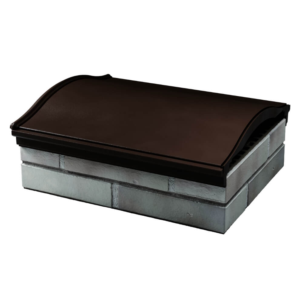 Парапет Zking Монблан Коричневый посадка на 1.5 кирпича (355/385мм) в Геленджике фото