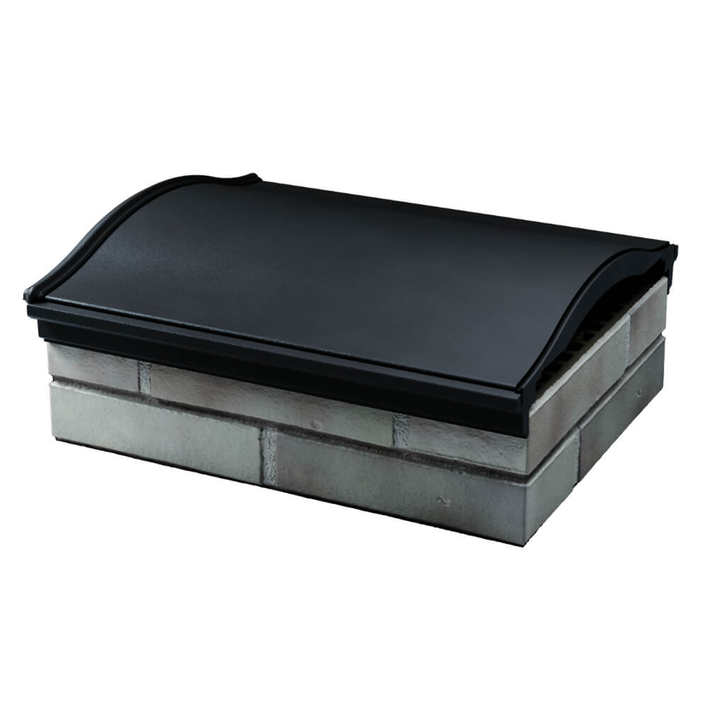 Парапет Zking Монблан Черный посадка на 1.5 кирпича (355/385мм) в Геленджике фото