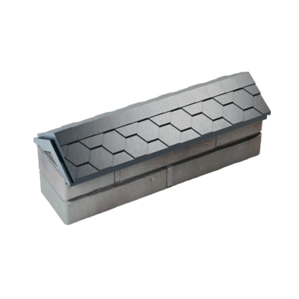 Парапет Zking Эверест Серый с посадкой на 0.5 кирпича (130мм) в Геленджике фото